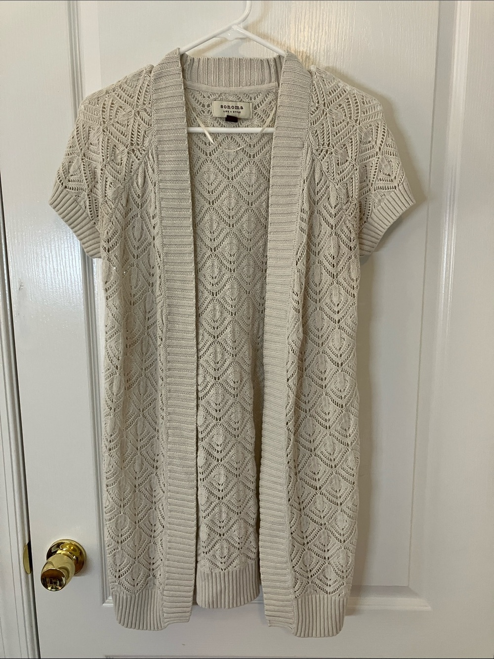 Open cardigan